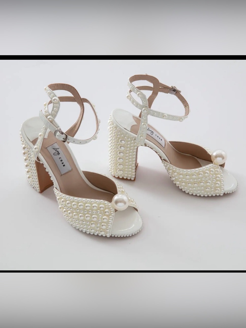 Ling Chan Pearl Heels